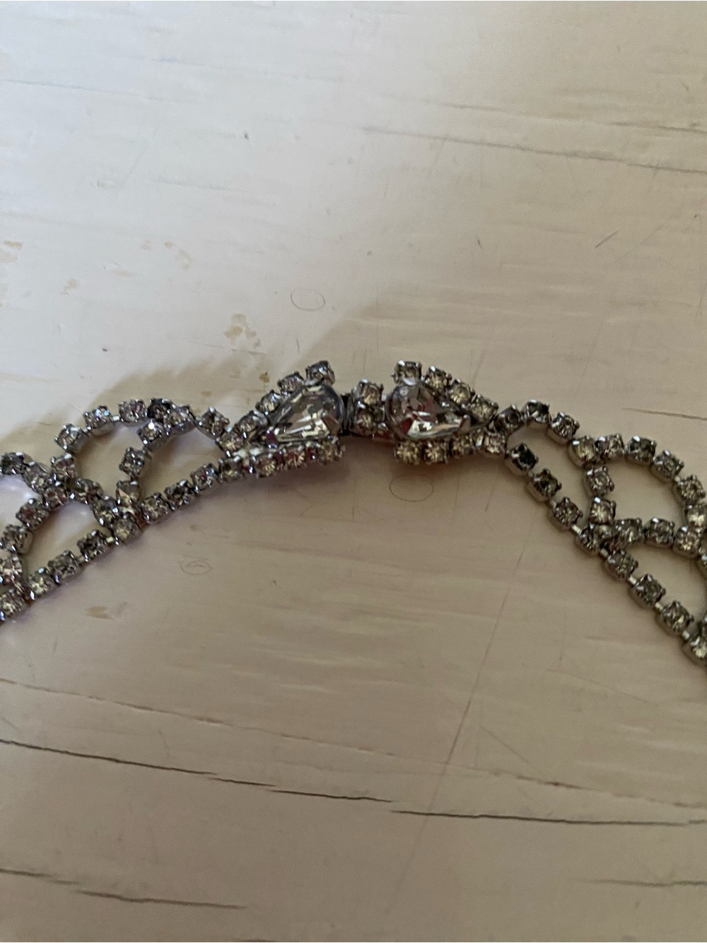 Vintage Rhinestone Collar - Picture 2 of 10